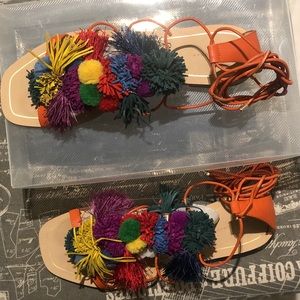 Zara. Summer Sandals. Size 8US. European Size 39